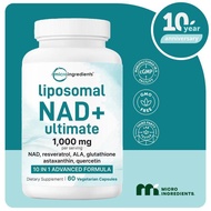 Trace Ingredients Lipid Body NAD+Ultimate 1,000mg, 0 Vegetarian Capsules