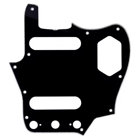 Musiclily Pro 10-Hole 65 60s Vintage Style Guitar Pickguard for Fender American Jaguar