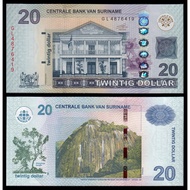 Suriname 2019 20 Dollars UNC (P-164)