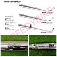 CJ IPOH EX5 DREAM RACING EXHAUST PIPE OP1 OP2