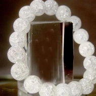 SOWING DUYEN extremely beautiful white snowflake agate stone chain bracelet DUONG KHOA SHOP