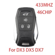 Original 433MHZ Remote Control Key for Southeast Soueast DX3 DX5 DX7 4Button Smart Key with ID46 Chi