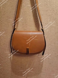 Ralph Lauren handbag calfskin saddle bag Polo ID Calfskin Saddle Bag