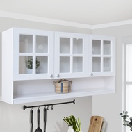 Kitchen Set Kayu Kabinet Dapur Atas Rak Dapur Modern Minimalis - Nebraska Kaca