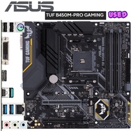 B450M Motherboard AM4 DDR4 ASUS Gigabyte MSI Asrock Used Ryzen 3 5 7 MATX