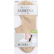 Gunze - SABRINA 深履防脫船襪 (389 膚色) Size: 23-25cm SQX902 -73403