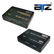 ATZ 3-to-1 HDMI Switch (HDMI v2.0 / HDMI v2.1), 3x1 HDMI 2.0 Switch, 3x1 HDMI 2.1 Switch, HDMI Switc