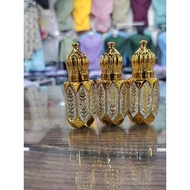 Gold ROLL Bottle~Empty Bottle~6ML~ NEW DESIGEN Bottle @