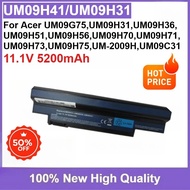 New Laptop Battery for Acer UM09G75,UM09H31,UM09H36,UM09H41,UM09H51,UM09H56,UM09H70,UM09H71,UM09H73,