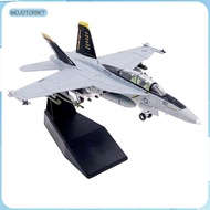 [mojotorw7] 1/100 FA-18F Alloy Fighter Aircraft Airplane Model with Stand Base Plane Figure Home Off