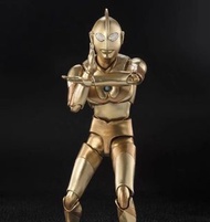 <Ohtoys> 上海限定 魂商店1周年紀念 Ultraman 咸蛋超人 SHF 初代 吉田 黃金色 全1款 奧特曼 力霸王 真骨彫 真骨雕 可動 模型 Alphamax 金色吉田 Gold ver 