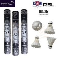 Shuttlecock RSL X5 SHUTTLECOCK RSL X5 Badminton Ball/ RSL-X5 BADMINTON SHUTTLECOCK/