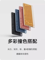 小米 - 小米便攜雙模鍵盤 深灰色 無線2.4G藍牙雙模靜音辦公mac筆記本