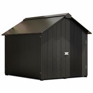 Outdoor Wooden Dog House Weatherproof Insulated Pet Shelter Large Sturdy Dog Kennel Elevated Floor I