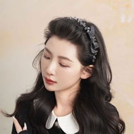 FFX FFX [Xingdailu] Designer Style High-End Strobe Full Diamond Eye-catching Side Tooth Comb Headban