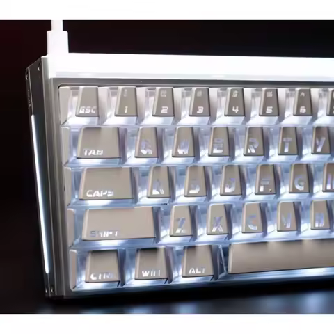 Prism Keycaps OEM Profile Translucent Large Character PBT Surface Printed Keycaps for Magnetic Mecha