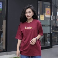 HOUSE OF SMITH T-SHIRT BLACK RAINBOW SMITH BLACK TEES SIMPLE MEN'S T-SHIRT/