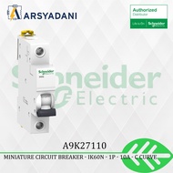 A9K27110 - MCB SCHNEIDER iK60N 1P 10A C curve