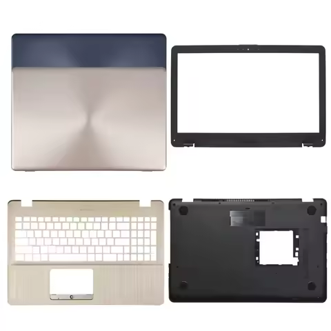 New For Asus X542U FL8000U A580 F580 LCD Back Cover Top Case/Bezel Cover/Palmrest Cover/Bottom Cover