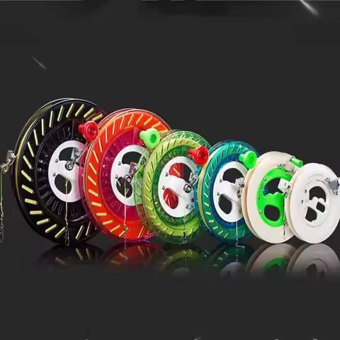 Outdoor Fun Adults/Children Kite Reel Sales ABS Material Outdoor Flying Kites Wheel for Adults Suita