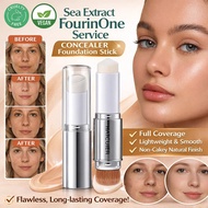 【Auto-Adjusts to Skin Tone】JS Adaptive 4-in-1 Color Correcting Foundation Stick Foundation Stick/Con