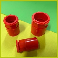 ∦ ▌ ➫ PVC ORANGE PIPE CONNECTOR 1/2" 3/4" 1"