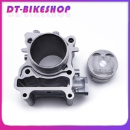 เสื้อสูบ pcx160 Lead125 เสื้อพร้อมลูกชุดใหญ่ 60/62/63/66 เสื้อลูกสูบ แถมกาว ซิลก้านวาล์ว