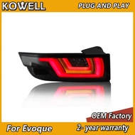Car Styling for Land Rover Range Rover Evoque Taillight 2012-2018 Evoque Rear Lights Evoque Tail Lig