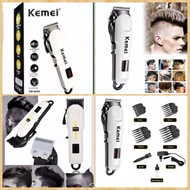 KEMEI 809A/809B HAIR CLIPPER CORDLESS ORIGINAL MESIN CUKUR RAMBUT PORTABLE WIRELESS TANPA KABEL