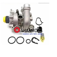Water Pump + Thermostat Assembly OEM 06H121026CD 06H121026DD 06H121026BA 06H121026AE fo Aaudi A3 A4 