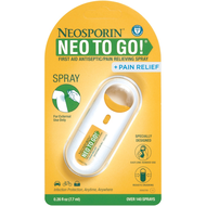 USA แท้ 100%พร้อมส่ง NEOSPORIN® + Pain Relief Neo To Go First Aid Antiseptic/Pain Relieving Spray สเ