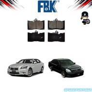 FBK Disc Brake Pad Front - Mark-X GRX133 Lexus GS300  GS300h GS350 IS200t UCF30