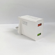 240W Super Charge Adapter Charger With 2 USB