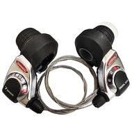 SHIMANO SL-RS40 3 X 7 REVOSHIFT Twist Grip Indexed Gear Shifter for Bicycles
