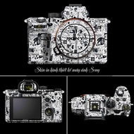 Skin Pattern Sony A7/A72/A7R3/A7R4/A7R5/A7C/A7CII/A7S3/A1/A9 | CNC Cutting Mold, Waterproof, Easy to