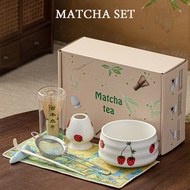 Cute Matcha Brewing Set 5 Pieces Matcha Brewing Cup Matcha Bowl Matcha Bowl Matcha Brewing
