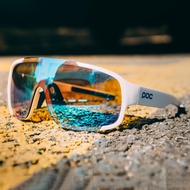 POC 4 Lens Set Polarized Cycling Sports Sunglasses UV400 Men Women Bike Shades Glasses MTB Goggles for Racing Fishing Running