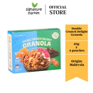 Signature Market Double Crunch Delight Granola (40g x 4 pouches)