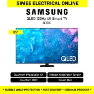 [NEW 2023] SAMSUNG 85 Inch Q70C QLED 4K Smart TV With 120Hz 100% Colour Volume with Quantum Dot QA85Q70CAKXXM