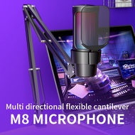 7MIC GEAR RGB USB Condenser Mic Private Mold Noise Reduction Gaming Live Mic