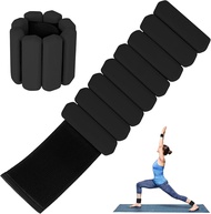Wrist Weights Set of 2 Wearable Arm & Leg Weights for Women & Men Adjustable Wrist Ankle Weights for