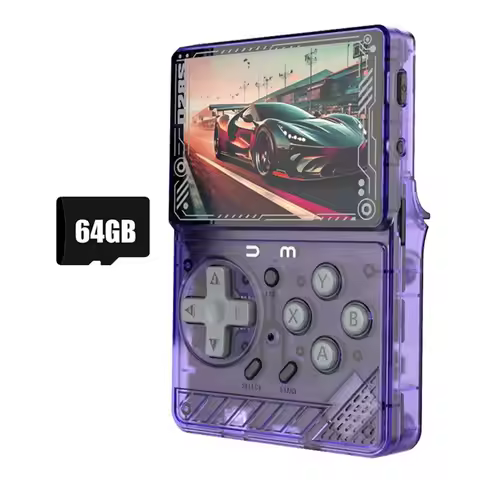 [LXYA68Z!] Mini Handheld Video Game Console 64GB+10,000 Games Pocket Retro Video Player For GBA PS1 