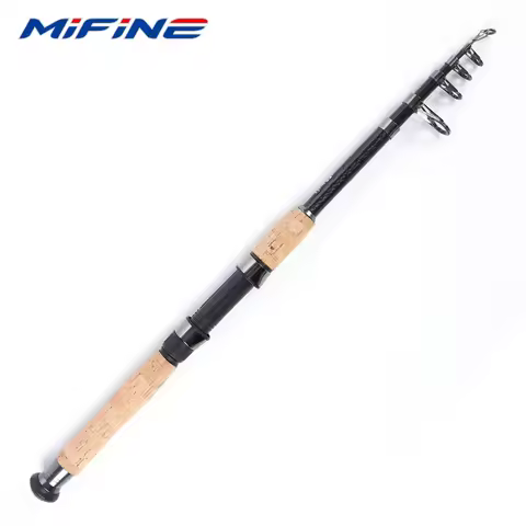MIFINE URSUS HORRIBILIS Telescopic Mini Fishing Rod Shrinkage Length 40cm Lure WT 50-100G 2.1M 2.4M 