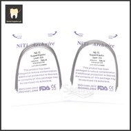 Niti Super Elastic Wires Orthodont Materials Archwires Nickel Titanium Upper Lower 014 016 Archwire 