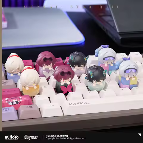miHoYo Honkai Star Rail Finger Tip Keycap Blind Box Series 1 Trendy Personalized Mechanical Keyboard