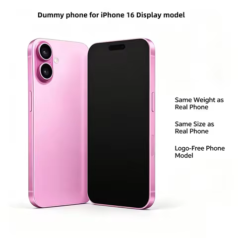Realistic Dummy Phone Model for iPhone 16Plus Faux iPhone 16 Prop for Photography 24-Hour Shipping