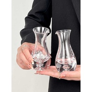 Ins Creative Glass Water Bead Wine Dispenser White Wine Spirit Decanter Wine Dispenser Household Win