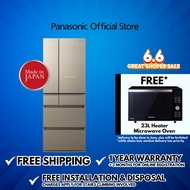 Panasonic NR-F603GT-NS Premium MIJ Made In Japan 6-Door Refrigerator