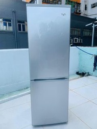 雪櫃 Whirlpool 惠而浦 250公升 雙門雪櫃 - 169CM高 下置式急凍室 WB250 二手電器 清倉大減價 最新款 貨到付款 精選貨品 香港二手 洗衣機 二手雪櫃 搬屋 傢俬 家庭用品 