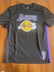 湖人隊 Lebron James 6號 球衣 Tee